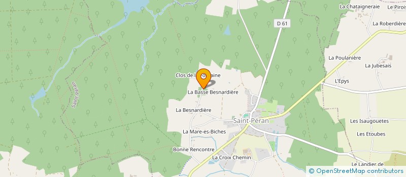 localisation de l'entreprise MADAME MIRJAM VAN TOL  SAINT-PERAN