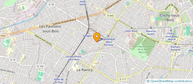 localisation de l'entreprise MADAME MIRJANA MARAVIC  LIVRY-GARGAN