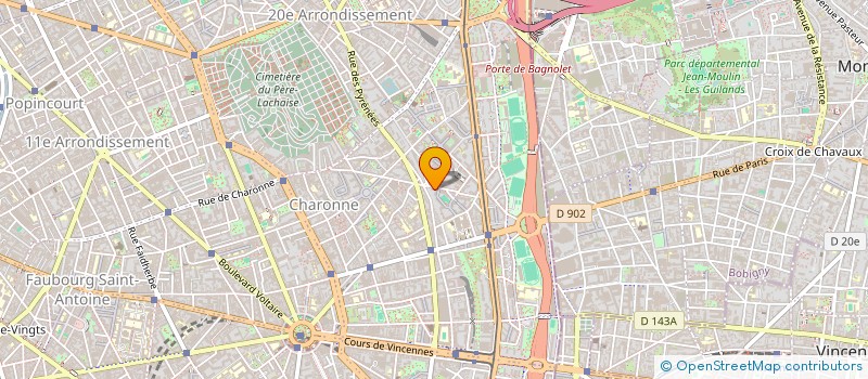 localisation de l'entreprise MADAME MIRJANA NEDELJKOVIC  PARIS