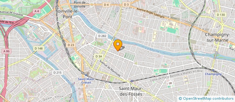 localisation de l'entreprise MADAME MIRLANDE ORELIEN à SAINT-MAUR-DES-FOSSES