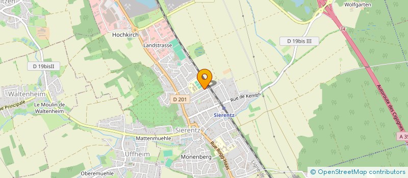 localisation de l'entreprise MADAME MIRNA BAIQ  SIERENTZ