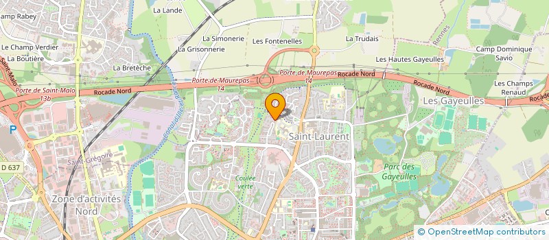 localisation de l'entreprise MADAME MIRNA ELISABETH DOMINGUEZ à RENNES