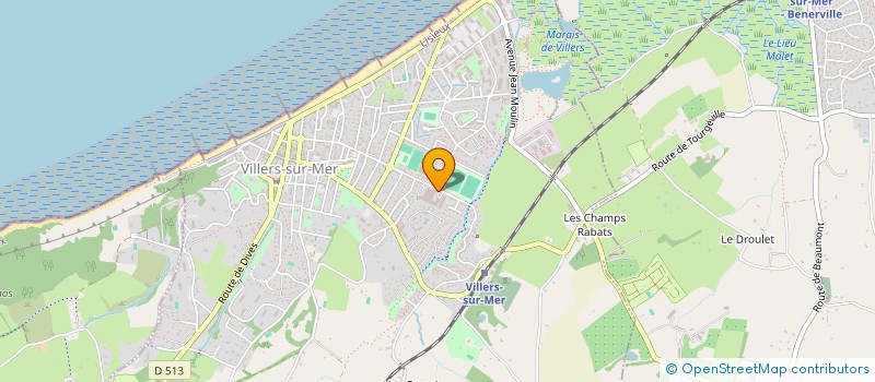 localisation de l'entreprise MADAME MIRUNA GRIGORE  VILLERS-SUR-MER