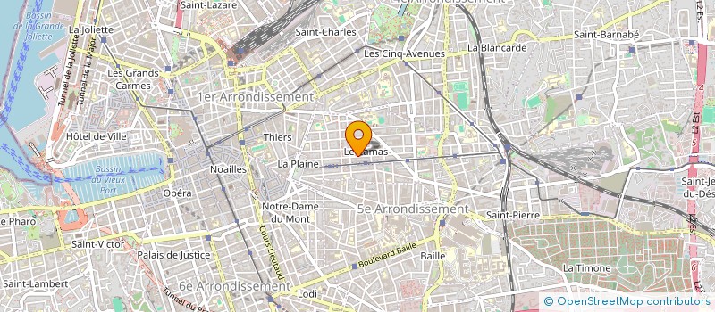 localisation de l'entreprise MADAME MIRYAM ALLAG  MARSEILLE