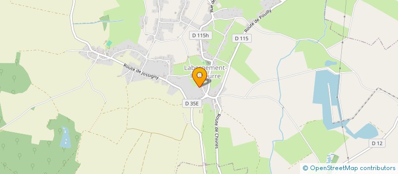 localisation de l'entreprise MADAME MIRYANA MARKOVIC  LABERGEMENT-LES-SEURRE