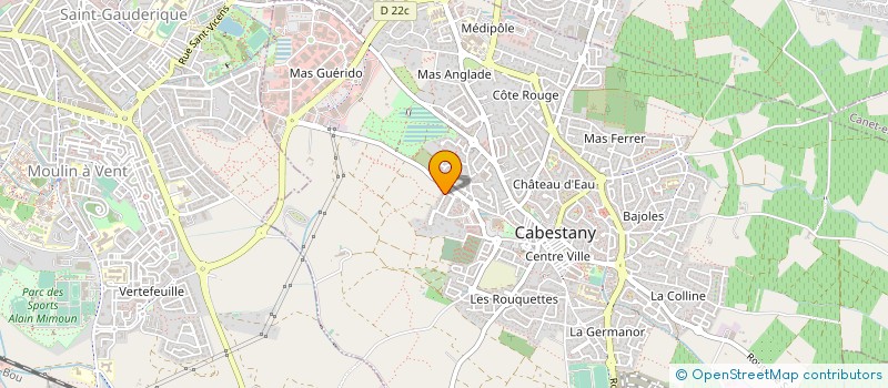 localisation de l'entreprise MADAME MIRZA NOMSI NGUABENGO à CABESTANY