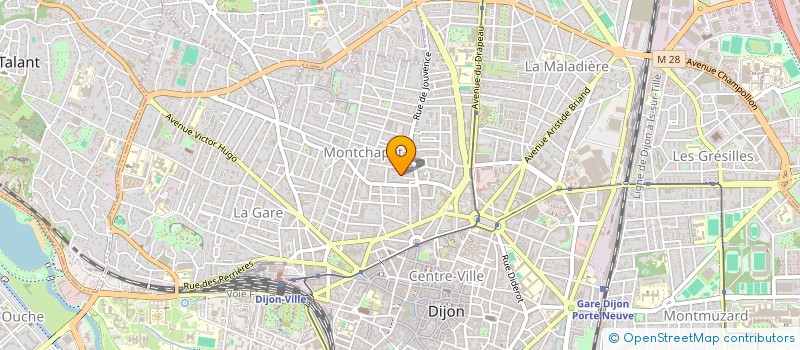 localisation de l'entreprise MADAME MISAKI SHIMA à DIJON