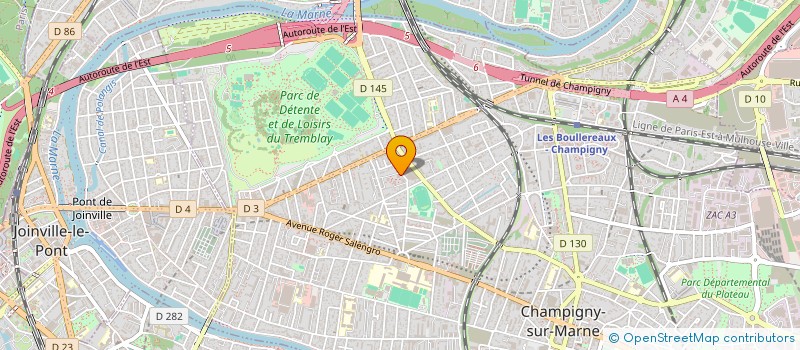 localisation de l'entreprise MADAME MISCUILVIE MALEKAMA MVUKANI à CHAMPIGNY-SUR-MARNE
