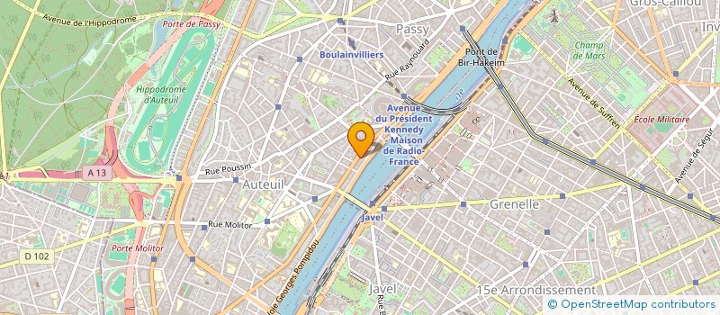 localisation de l'entreprise MADAME MISIA GRAINDORGE  PARIS