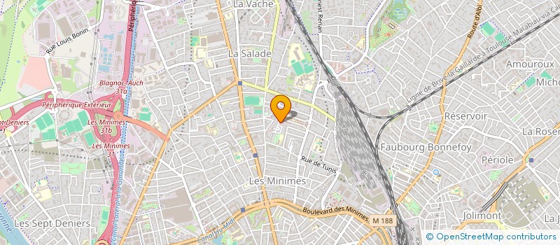 localisation de l'entreprise MADAME MITA URSARU à TOULOUSE