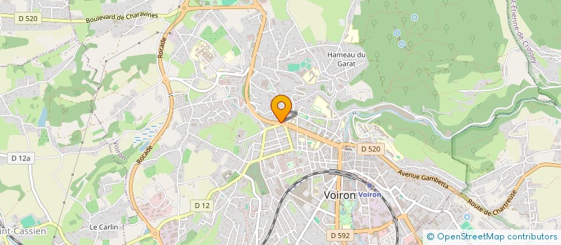 localisation de l'entreprise MADAME MITHRI SABBAGH à VOIRON