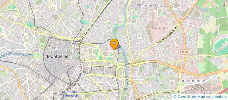 localisation de l'entreprise MADAME MITRA REZAZADEH à MONTPELLIER