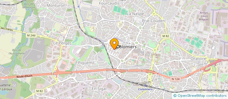 localisation de l'entreprise MADAME MIWA HYODO à COLOMIERS