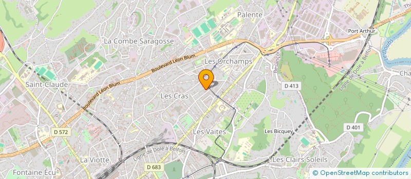 localisation de l'entreprise MADAME MIYA LUTETE LIWANGA à BESANCON