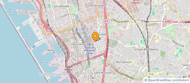 localisation de l'entreprise MADAME MIYADA TOBBAL à MARSEILLE