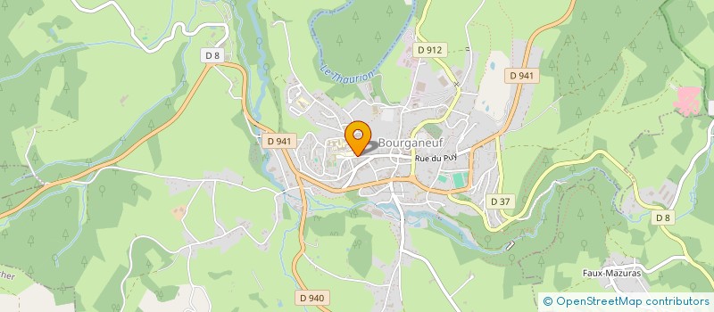 localisation de l'entreprise MADAME MIYESSER SUNA à BOURGANEUF