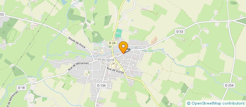 localisation de l'entreprise MADAME MIYUKI KANNENGIESER  PRECIGNE