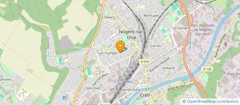 localisation de l'entreprise MADAME MIZGIN AKSOY  NOGENT-SUR-OISE