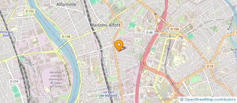 localisation de l'entreprise MADAME MLADENKA BUTKOVIC  MAISONS-ALFORT