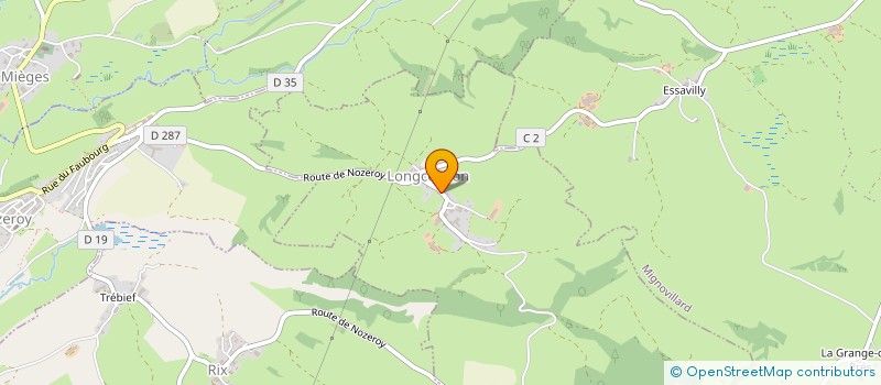 localisation de l'entreprise MADAME MLE MARTINE  LONGCOCHON