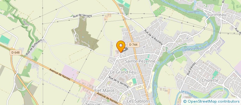 localisation de l'entreprise MADAME MMA DJOUA à NIORT
