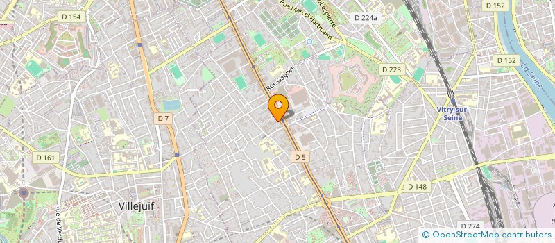 localisation de l'entreprise MADAME MMAH CAMARA à VITRY-SUR-SEINE