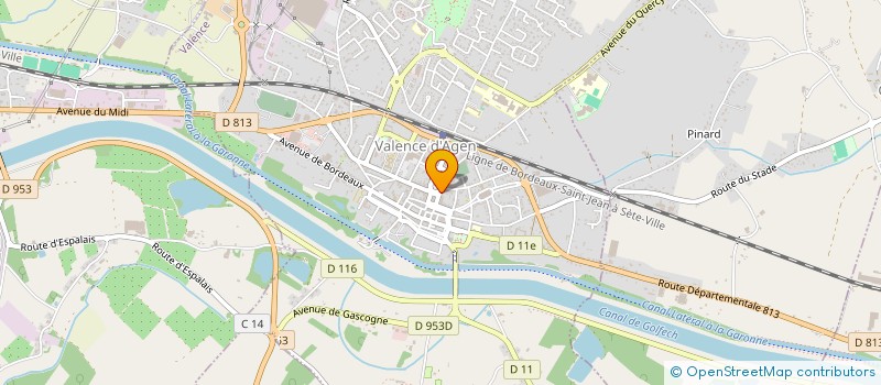 localisation de l'entreprise MADAME MOANA ROUX  VALENCE