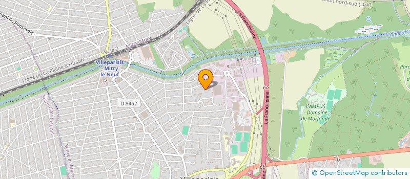 localisation de l'entreprise MADAME MOD OKENGE à VILLEPARISIS