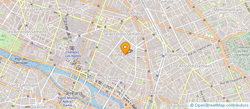 localisation de l'entreprise MADAME MOE WILDE  PARIS