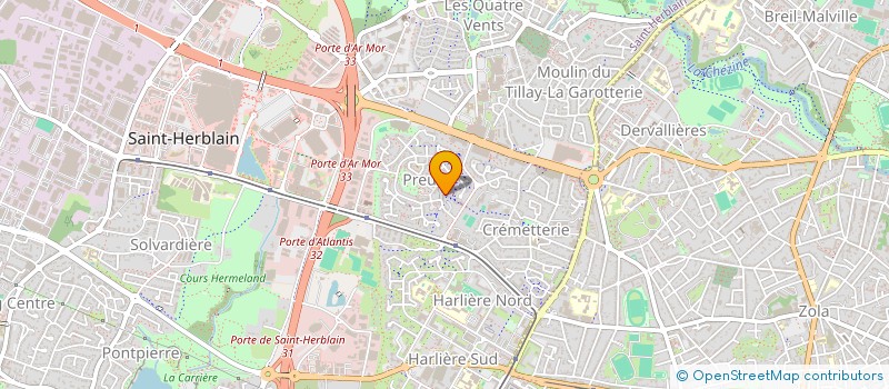 localisation de l'entreprise MADAME MOHAMED ABDALAH  SAINT-HERBLAIN