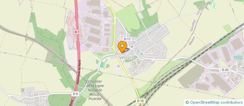 localisation de l'entreprise MADAME MOHAMED ATTIA  VEMARS