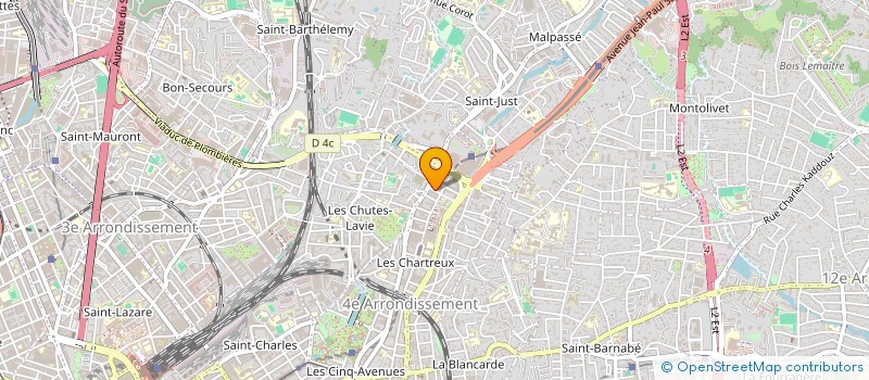 localisation de l'entreprise MADAME MOHAMED BENABDALLAH  MARSEILLE