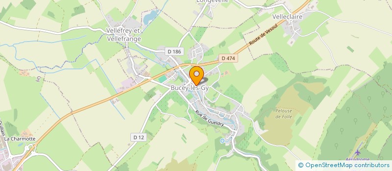 localisation de l'entreprise MADAME MOHAMED BOUCETTA  BUCEY-LES-GY