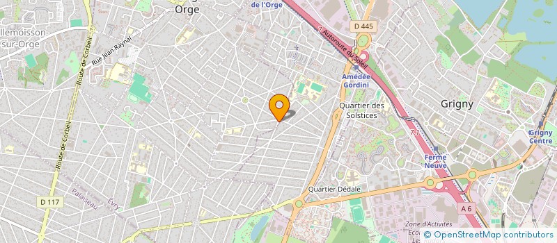localisation de l'entreprise MADAME MOHAMED BOUHACHLAF  MORSANG-SUR-ORGE