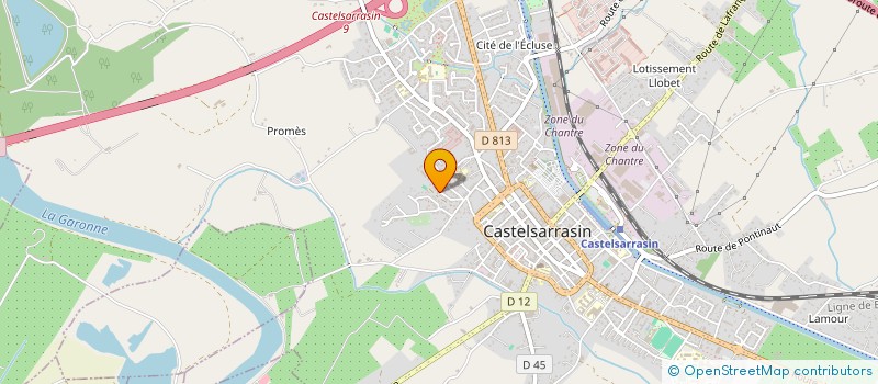 localisation de l'entreprise MADAME MOHAMED CHOUIREF  CASTELSARRASIN