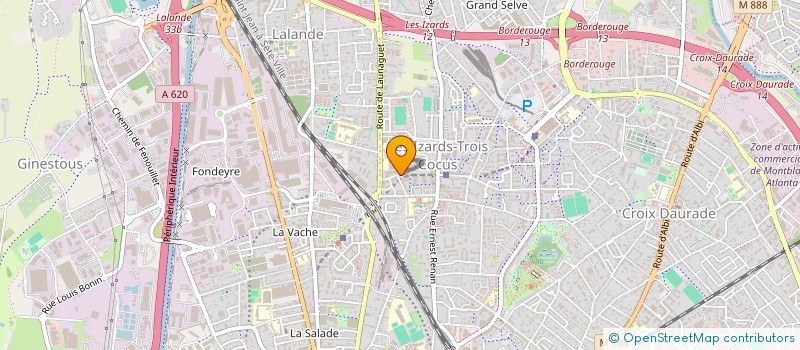 localisation de l'entreprise MADAME MOHAMED CHOUIREF  TOULOUSE