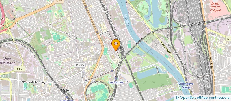 localisation de l'entreprise MADAME MOHAMED HABBICHE  ORLY