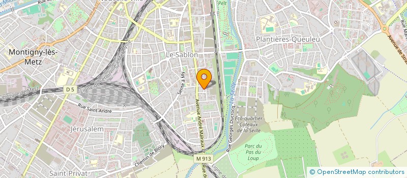 localisation de l'entreprise MADAME MOHAMED KHAMASSI  METZ