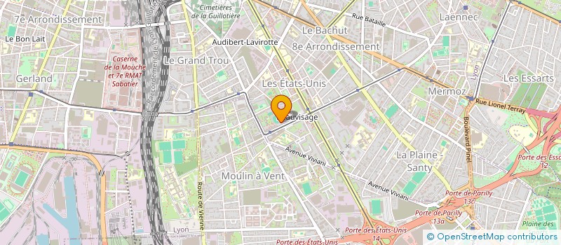 localisation de l'entreprise MADAME MOHAMED SOUARE  LYON