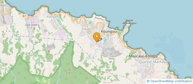 localisation de l'entreprise MADAME MOHAMED SOULAIMANA BEDJA à MAMOUDZOU