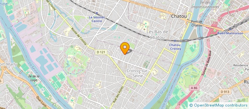 localisation de l'entreprise MADAME MOHAMMED ACHACHI  CROISSY-SUR-SEINE