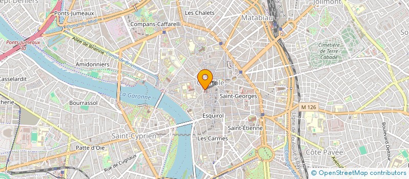 localisation de l'entreprise MADAME MOHAMMED BOURAKBA  TOULOUSE