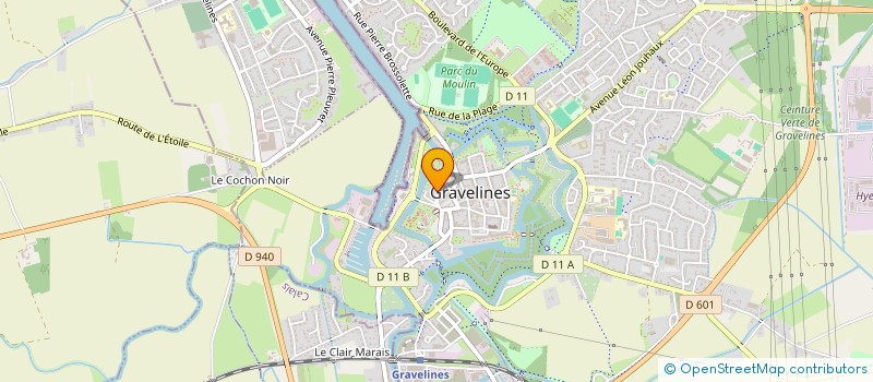 localisation de l'entreprise MADAME MOHAMMED BOUZERB  GRAVELINES