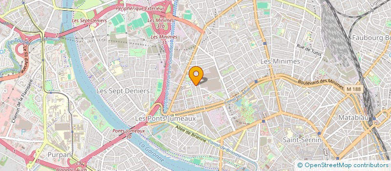 localisation de l'entreprise MADAME MOHAMMED-NABIL GHACHI à TOULOUSE