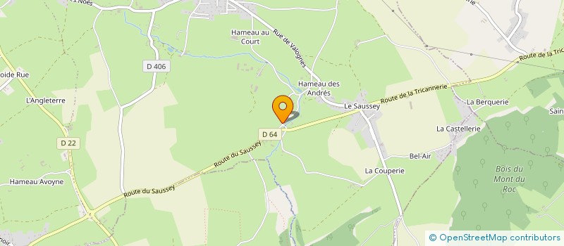 localisation de l'entreprise MADAME MOHAMMED RAHMAN  LA HAGUE