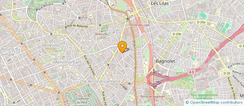 localisation de l'entreprise MADAME MOHAMMED ZERG LAINE  PARIS