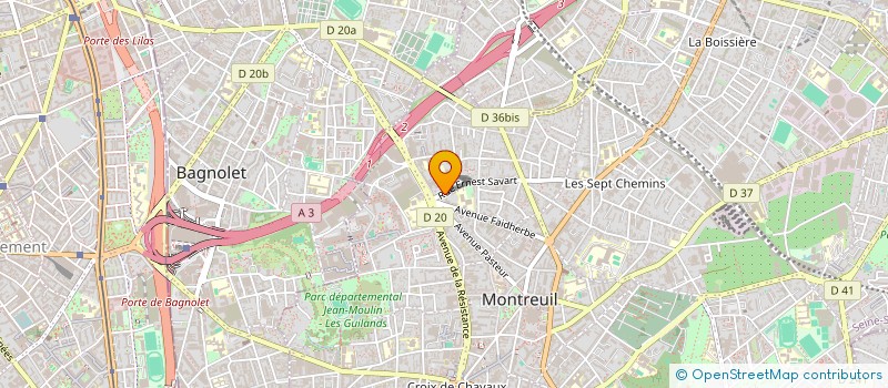 localisation de l'entreprise MADAME MOIKA ROMAIN à MONTREUIL
