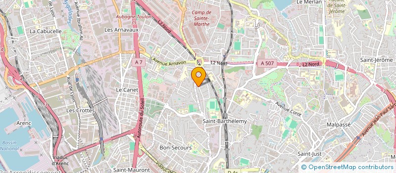 localisation de l'entreprise MADAME MOINADJOUMOI ABDALLAH à MARSEILLE