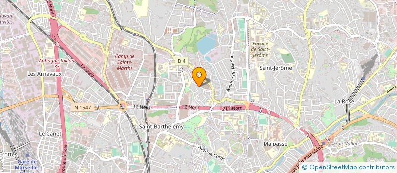 localisation de l'entreprise MADAME MOINAECHA CHANFI  MARSEILLE