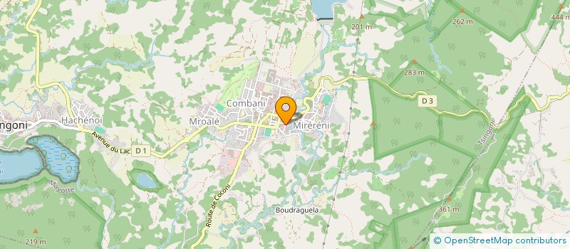 localisation de l'entreprise MADAME MOINAMAOULIDA ASSANI  TSINGONI